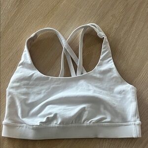 lululemon athletica Cream Sports Bra